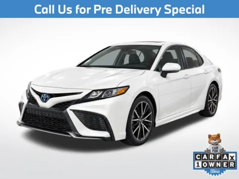 White 2023 Toyota Camry Hybrid SE for sale in Charlotte, NC