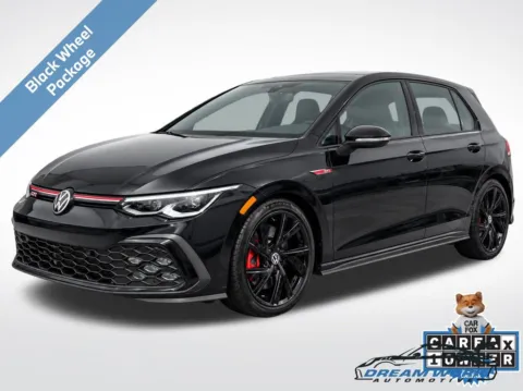 Black 2022 Volkswagen Golf GTI 2.0T SE for sale in Charlotte, NC