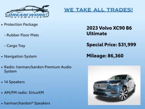 Photos of 2023 Volvo XC90 Ultimate for sale in Charlotte, NC at Dream Work Automotive