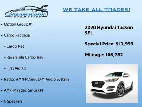 Photos of 2020 Hyundai Tucson SEL for sale in Charlotte, NC at Dream Work Automotive