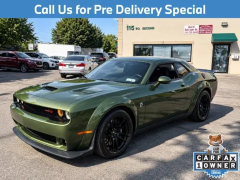 Green 2021 Dodge Challenger R/T Scat Pack Widebody for sale in Charlotte, NC