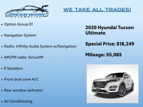 Photos of 2020 Hyundai Tucson Ultimate for sale in Charlotte, NC at Dream Work Automotive