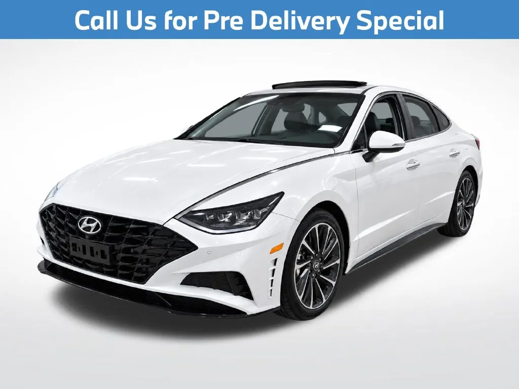 White 2022 Hyundai Sonata Limited for sale in Charlotte, NC