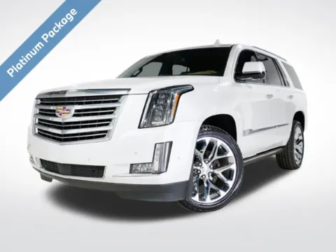 White 2018 Cadillac Escalade Platinum Edition for sale in Charlotte, NC