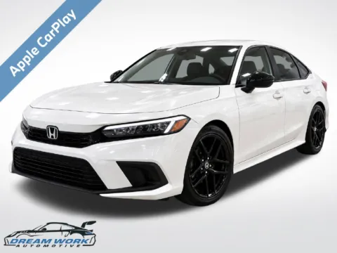 White 2022 Honda Civic Sport for sale in Charlotte, NC