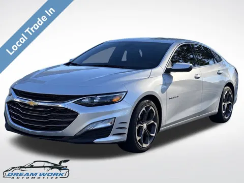 Silver 2022 Chevrolet Malibu LT for sale in Charlotte, NC