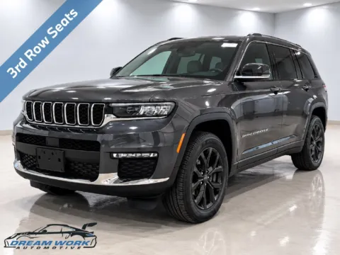 Gray 2021 Jeep Grand Cherokee L Limited for sale in Charlotte, NC