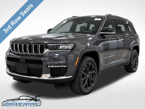 Gray 2021 Jeep Grand Cherokee L Limited for sale in Charlotte, NC