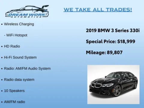 Photos of 2019 BMW 3 Series 330i for sale in Charlotte, NC at Dream Work Automotive