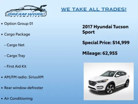 Photos of 2017 Hyundai Tucson Sport for sale in Charlotte, NC at Dream Work Automotive