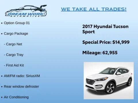 Photos of 2017 Hyundai Tucson Sport for sale in Charlotte, NC at Dream Work Automotive