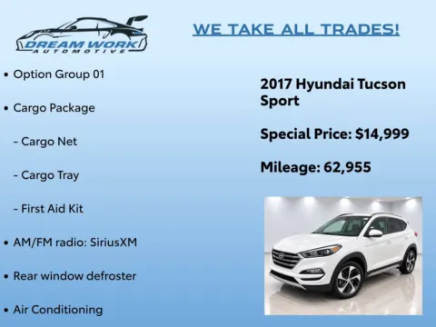 Photos of 2017 Hyundai Tucson Sport for sale in Charlotte, NC at Dream Work Automotive