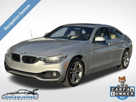 Silver 2019 BMW 4 Series 430i xDrive Gran Coupe for sale in Charlotte, NC