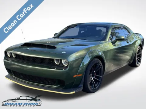 Green 2020 Dodge Challenger R/T Scat Pack Widebody for sale in Charlotte, NC
