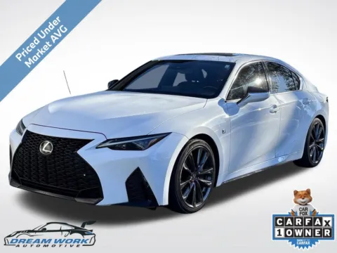 White 2023 Lexus IS 350 F SPORT for sale in Charlotte, NC