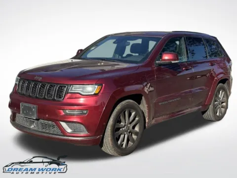 Red 2018 Jeep Grand Cherokee Overland for sale in Charlotte, NC