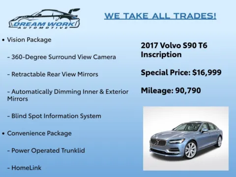 Photos of 2017 Volvo S90 T6 Inscription for sale in Charlotte, NC at Dream Work Automotive