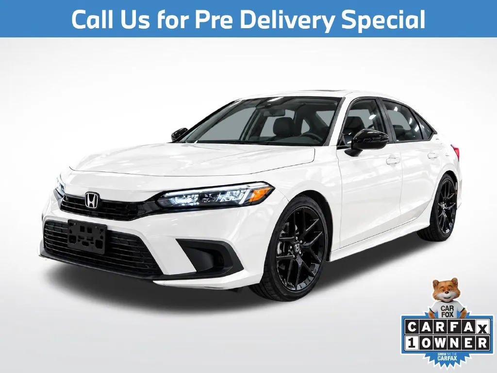 White 2023 Honda Civic Sport for sale in Charlotte, NC