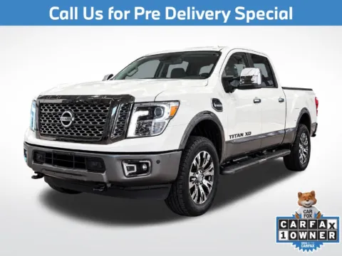 White 2018 Nissan Titan XD Platinum Reserve for sale in Charlotte, NC