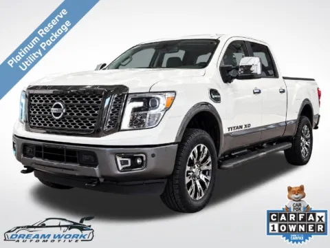 White 2018 Nissan Titan XD Platinum Reserve for sale in Charlotte, NC