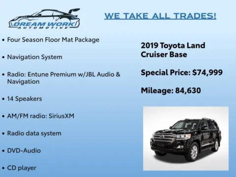 Photos of 2019 Toyota Land Cruiser for sale in Charlotte, NC at Dream Work Automotive