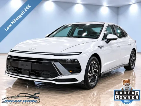 White 2026 Hyundai Sonata Hybrid Blue for sale in Charlotte, NC