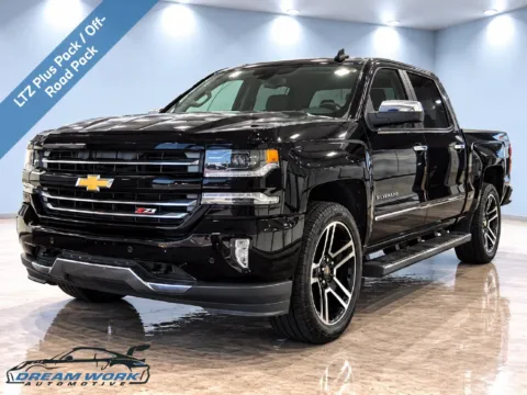 Black 2017 Chevrolet Silverado 1500 LTZ for sale in Charlotte, NC