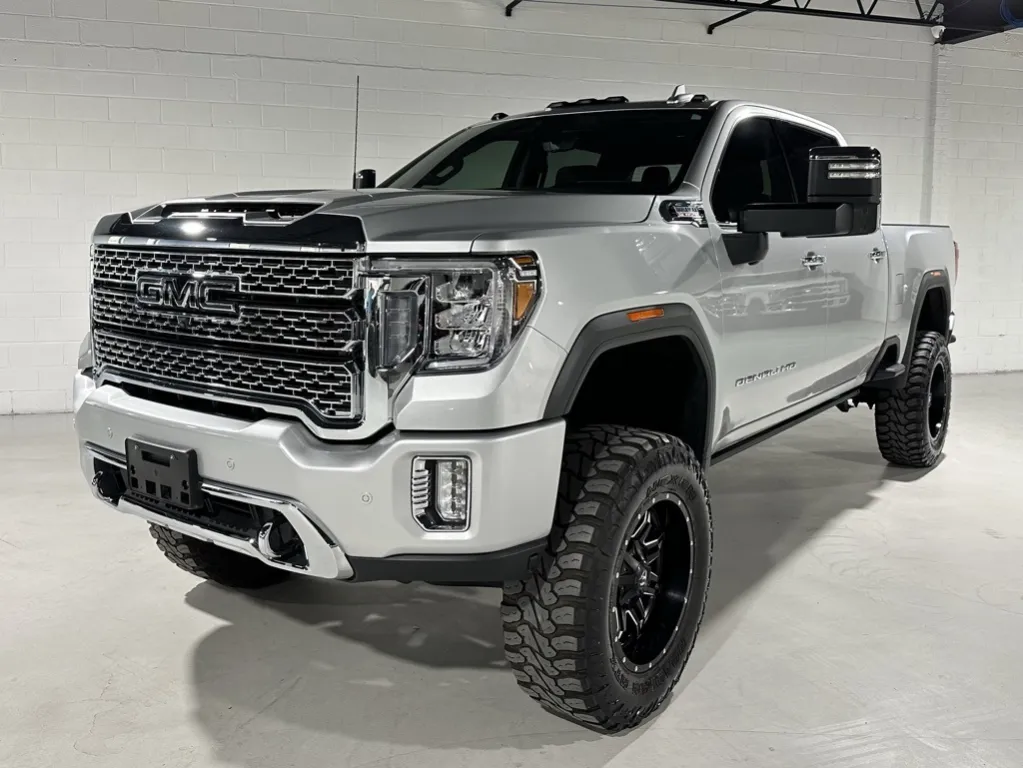 1台限 日本未発売GMC シエラ 3500HD デナリ Karson BLU 1/64 2022 GMC Sierra 3500 Denali Dually, Forest Metallic