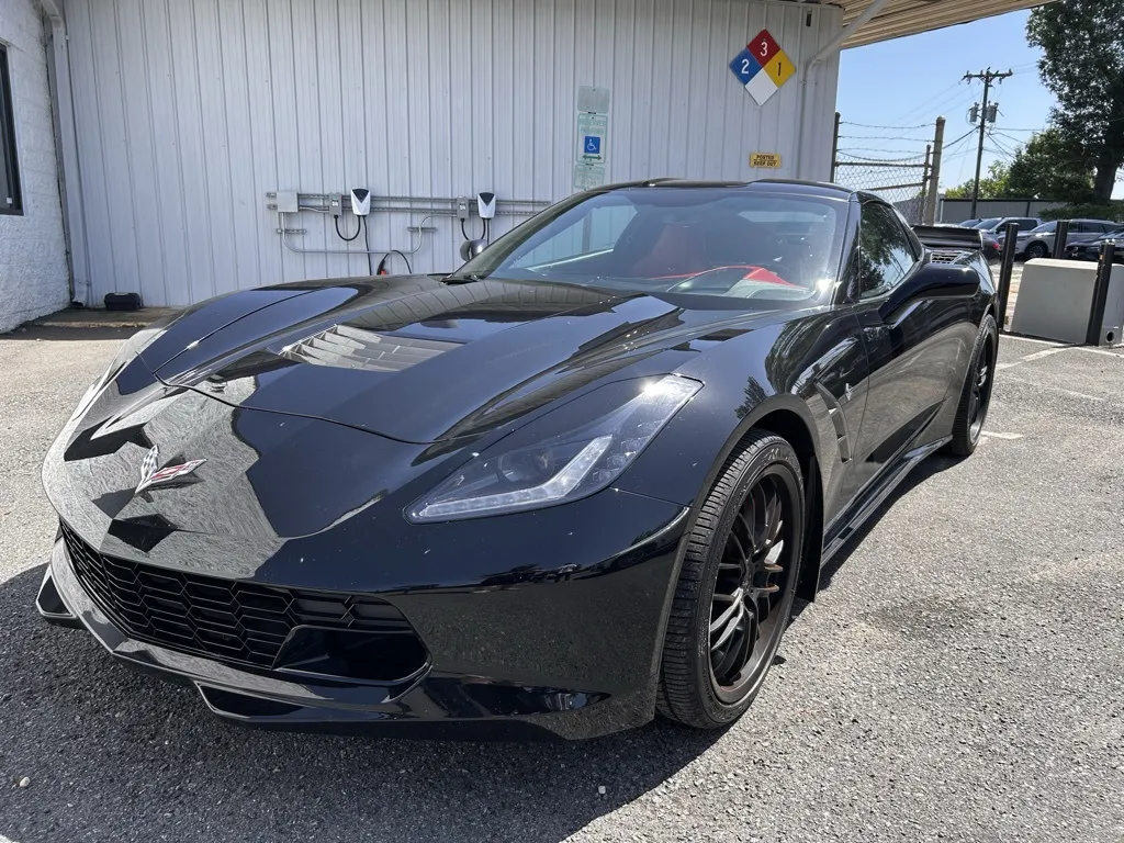 Black 2015 Chevrolet Corvette Stingray Z51 for sale in Charlotte, NC
