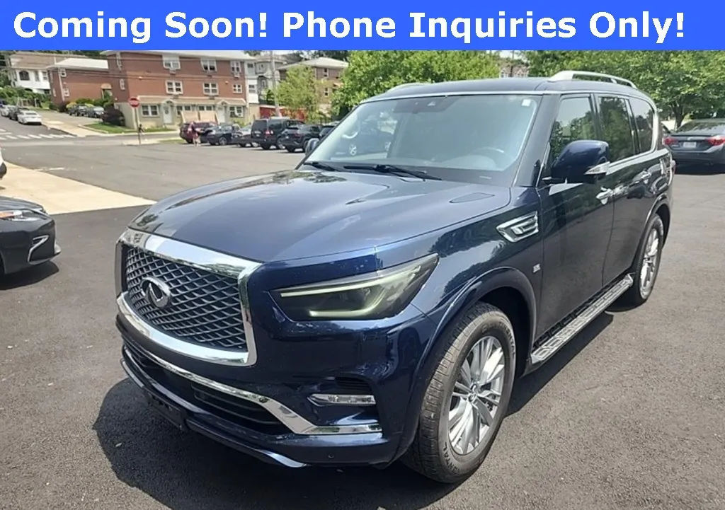 Blue 2020 INFINITI QX80 LUXE for sale in Charlotte, NC