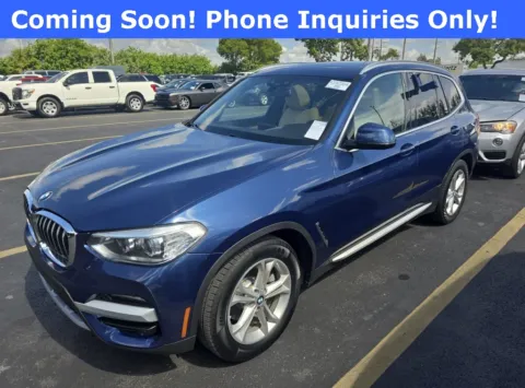 Blue 2020 BMW X3 xDrive30i for sale in Charlotte, NC