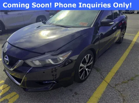 Black 2018 Nissan Maxima for sale in Charlotte, NC