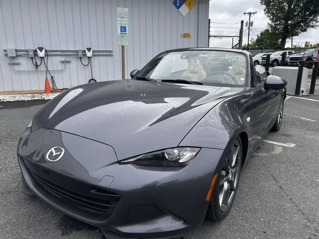 Gray 2016 Mazda Miata Grand Touring for sale in Charlotte, NC