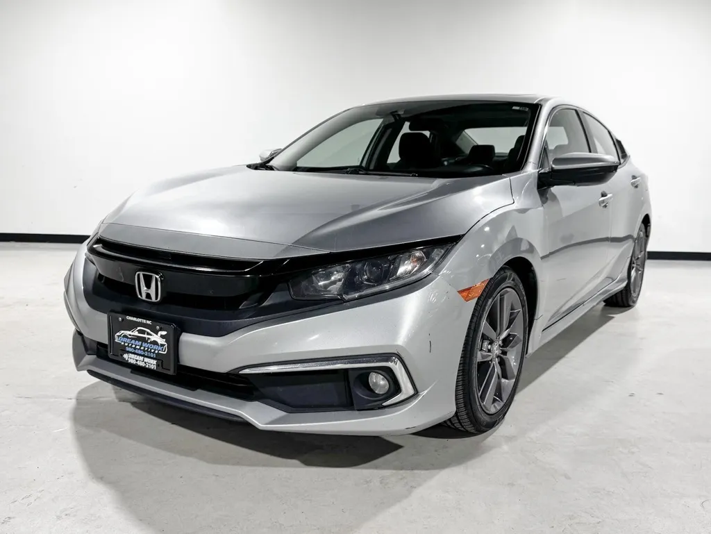 Silver 2020 Honda Civic EX for sale in Charlotte, NC