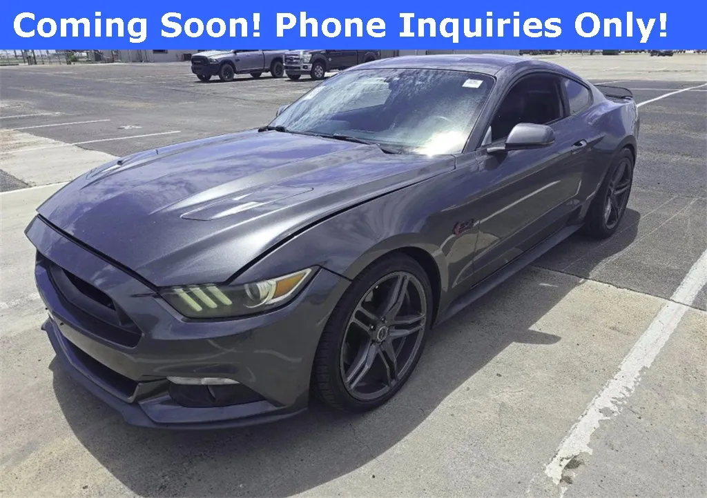 Gray 2015 Ford Mustang GT Premium for sale in Charlotte, NC