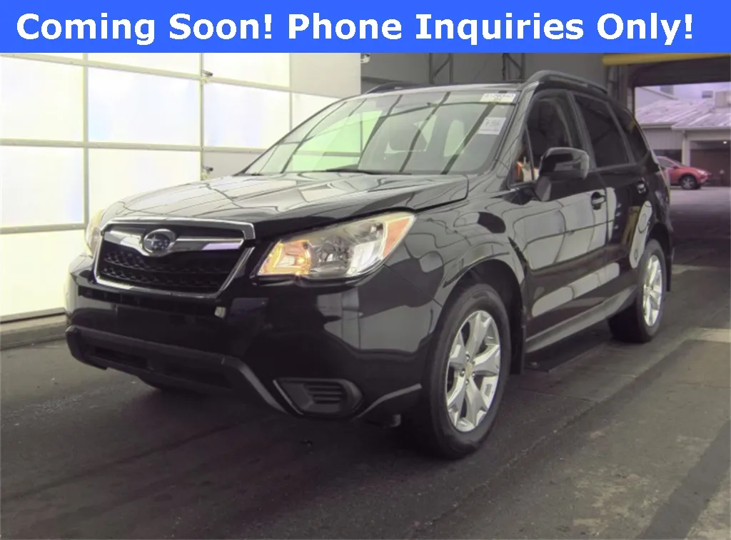 Black 2016 Subaru Forester 2.5i Premium for sale in Charlotte, NC