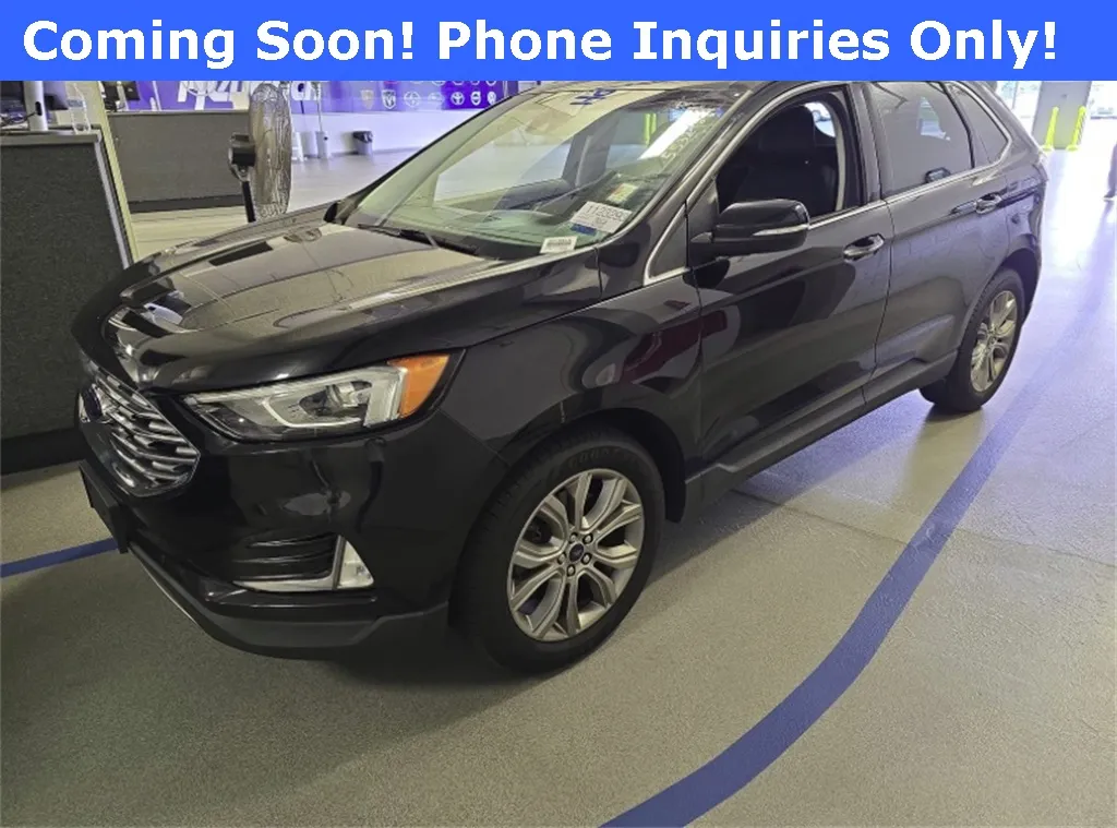 Black 2019 Ford Edge Titanium for sale in Charlotte, NC