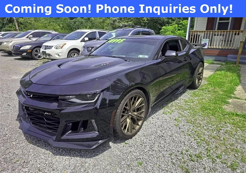 Black 2018 Chevrolet Camaro ZL1 for sale in Charlotte, NC