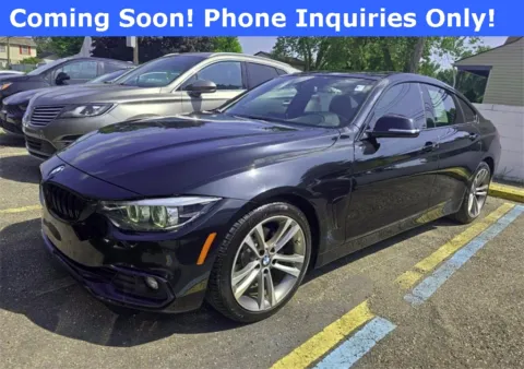 Black 2018 BMW 4 Series 430i Gran Coupe for sale in Charlotte, NC
