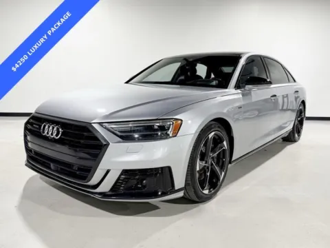 Silver 2019 Audi A8 L 55 for sale in Charlotte, NC