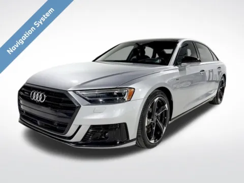 Silver 2019 Audi A8 L 55 for sale in Charlotte, NC
