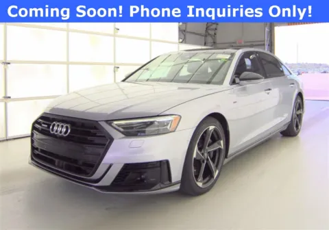 Silver 2019 Audi A8 L 55 for sale in Charlotte, NC