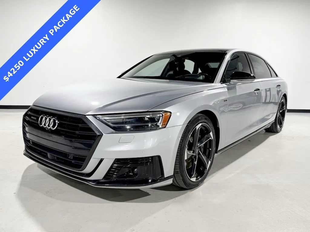 Silver 2019 Audi A8 L 55 for sale in Charlotte, NC