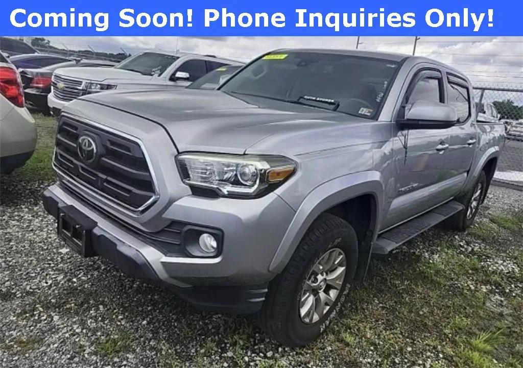 Silver 2018 Toyota Tacoma SR5 for sale in Charlotte, NC