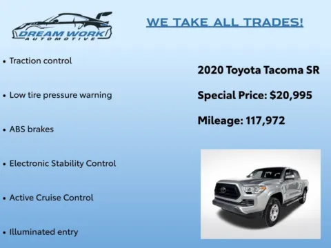 Photos of 2020 Toyota Tacoma SR for sale in Charlotte, NC at Dream Work Automotive