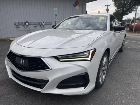 White 2021 Acura TLX Technology Package for sale in Charlotte, NC