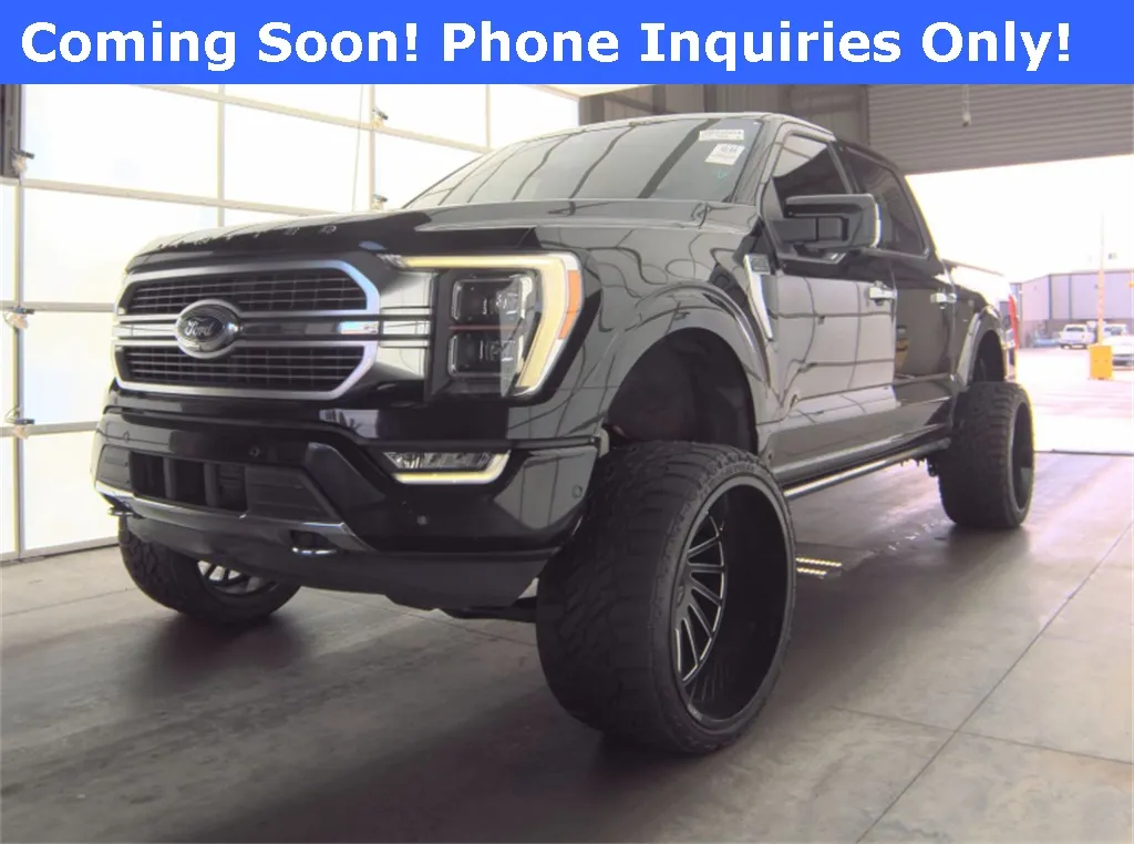 Black 2021 Ford F-150 Limited for sale in Charlotte, NC