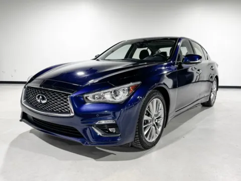 Blue 2022 INFINITI Q50 LUXE for sale in Charlotte, NC