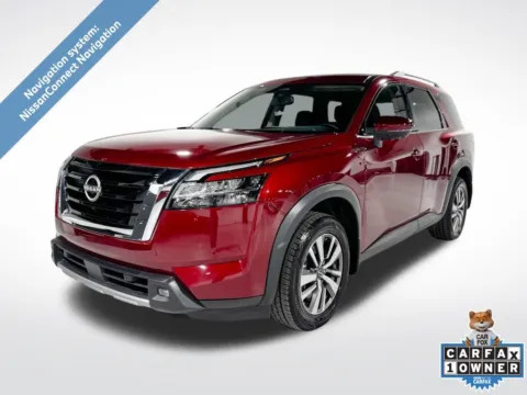 Red 2022 Nissan Pathfinder SL for sale in Charlotte, NC