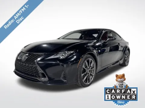 Black 2020 Lexus RC 350 F Sport for sale in Charlotte, NC